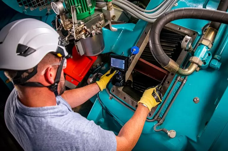Gearbox / Transmission Inspection Solutions Using Industrial Borescope Technology